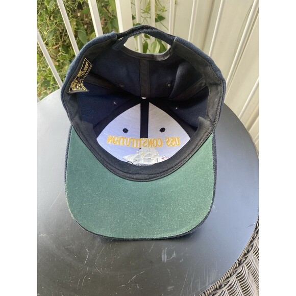 USS Constitution Snapback Hat "Old Ironsides" The Corps Cap US Navy Made In USA - Picture 7 of 11